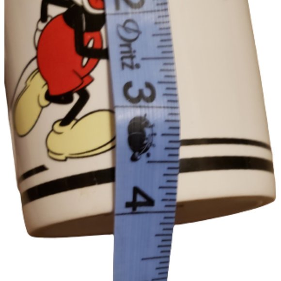 Vintage Disney Gibson Mickey Mouse Coffee Mug White Retro 90s Cartoon - Picture 5 of 6